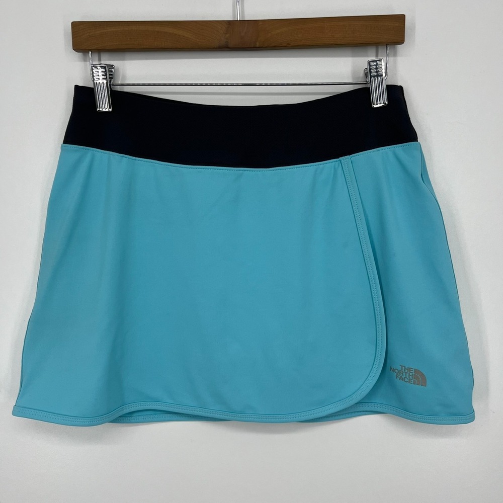 The North Face Athletic Skirt Women's Size M Blue Mini Vapor Wick‎ Flight Series
